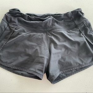 Lululemon Black Run Times Shorts Size 6